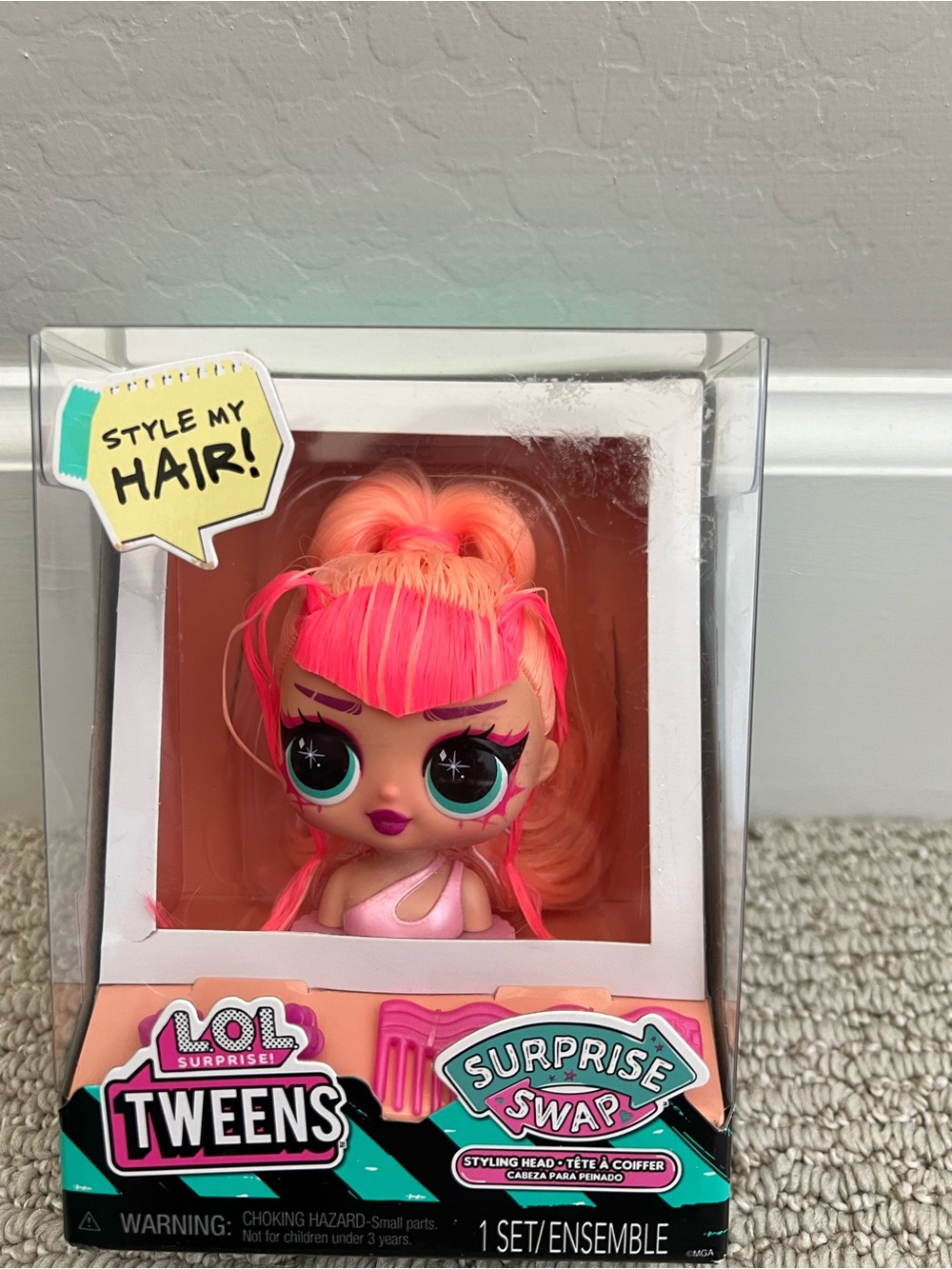 L.O.L. Surprise! Tweens Surprise Swap styling head 2023 NIB $12